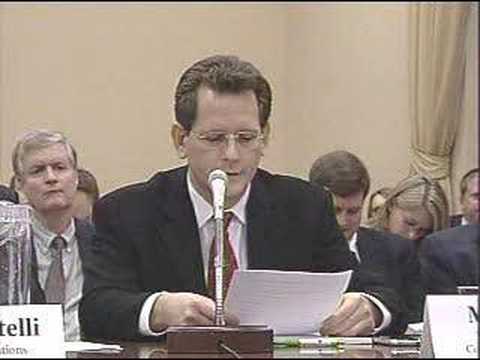 Thumbnail from C-SPAN coverage of the FCC wireless spectrum testimony